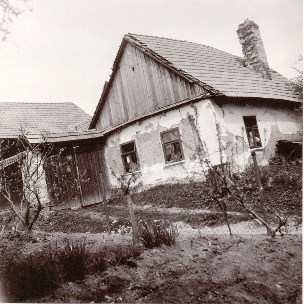 Cottage no. 7 before repair — this is where it all began.