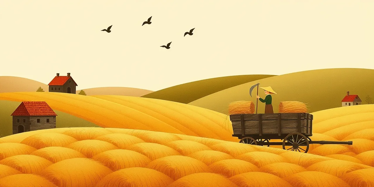 Harvest in Rašov
